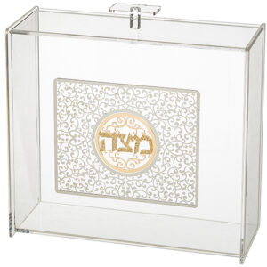 Matzah Box Gold/Silver